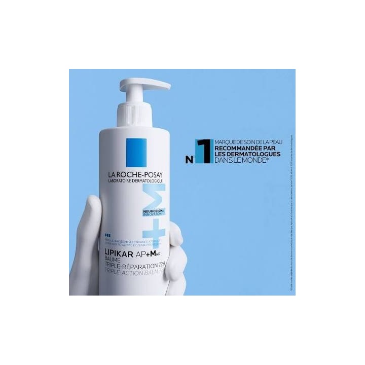 Lipikar Baume AP+M – La Roche-Posay - Relipidant Anti-Grattage & Anti-Réchute 400ml