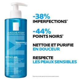 EFFACLAR Gel Moussant Purifiant La Roche-Posay | Parapharmacie Mohammedia